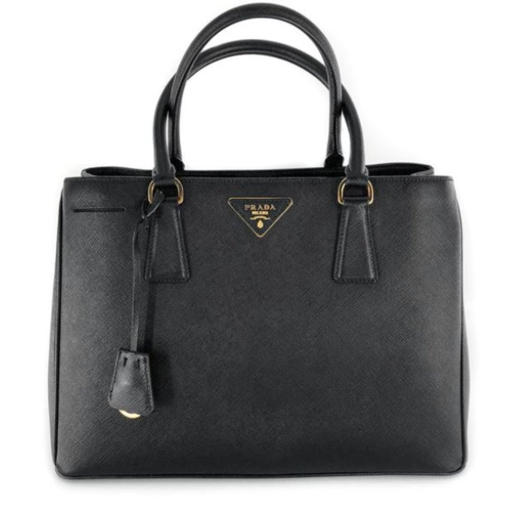 Saffiano Single-Zip Galleria Medium Tote